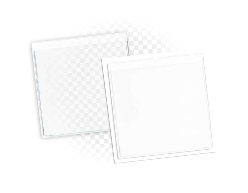 Adhesive Vinyl Pouches