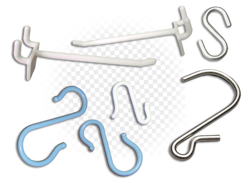 Accessories Plastic and Metal Hooks and Pegs